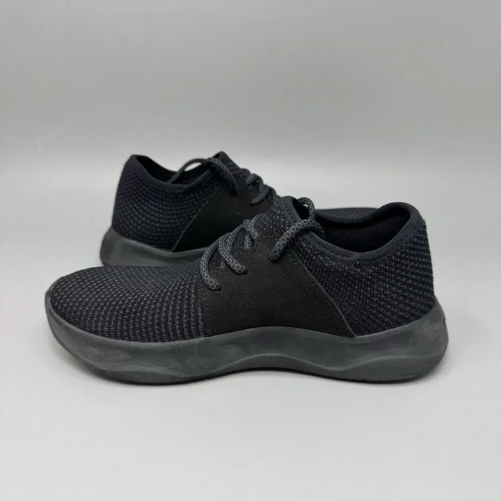 Vessi Everyday Classic Waterproof Women's Size 5 Travel Sneakers Black Shoes